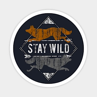 Stay Wild (Fox) Magnet